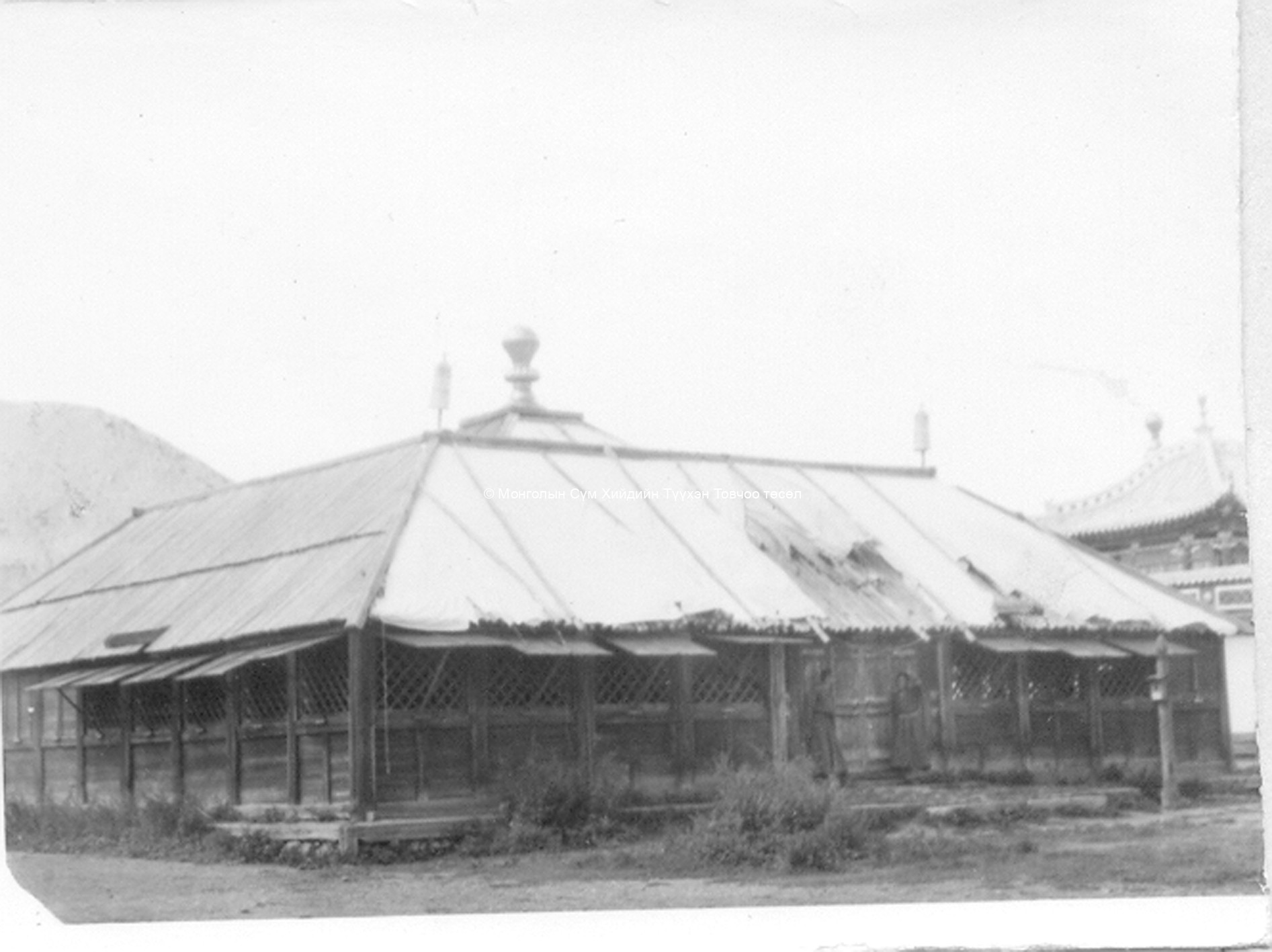 A temple building. Film Archives K-24220 A temple building. Film Archives K-24220